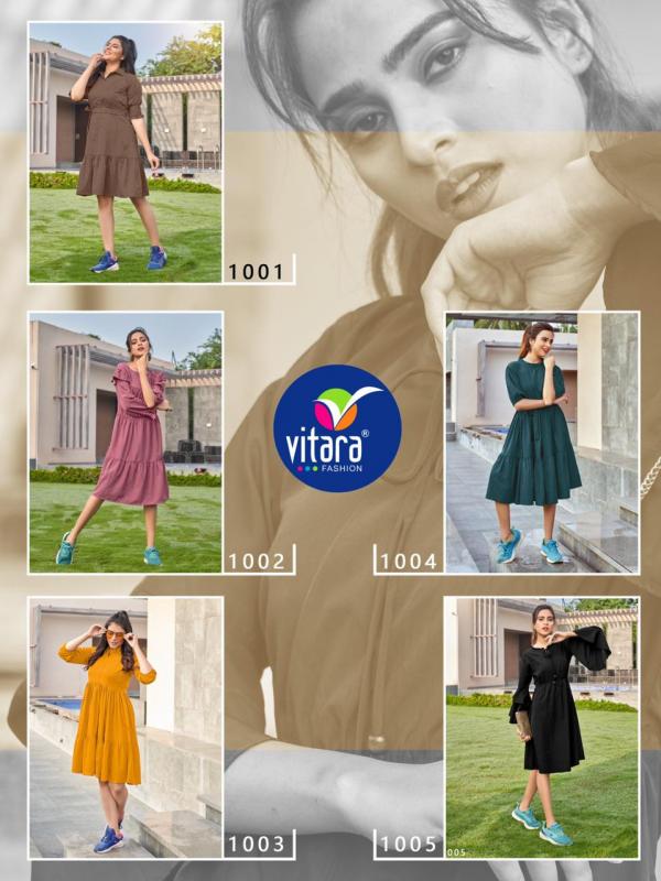Vitara Mazelo Designer Western Long Ladies Top Collection
